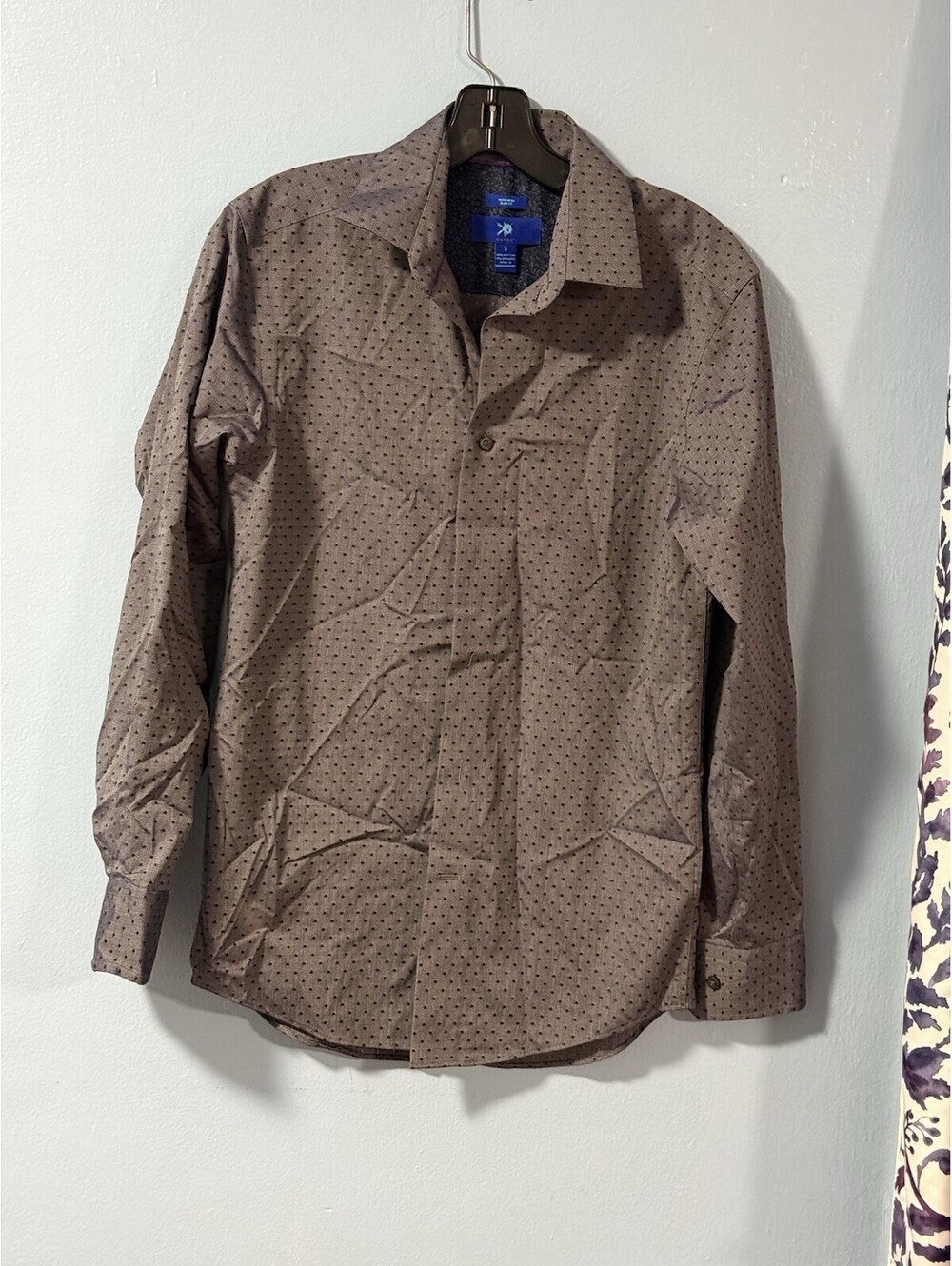 Egara Long Sleeve Dress Shirt Men's Size Small